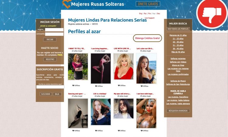 que pienso de mujeres rusas solteras com