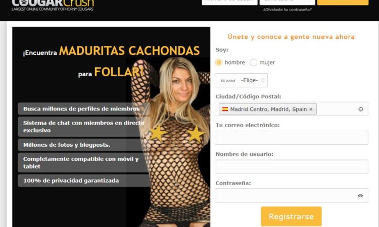 Que me parece cougarcrush.com 2 cougar crush timo